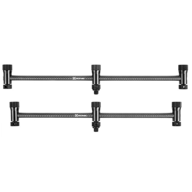 Sonik - Procarbon Slidelock Adjustable 3-Rod Buzz Bars (Pair)
