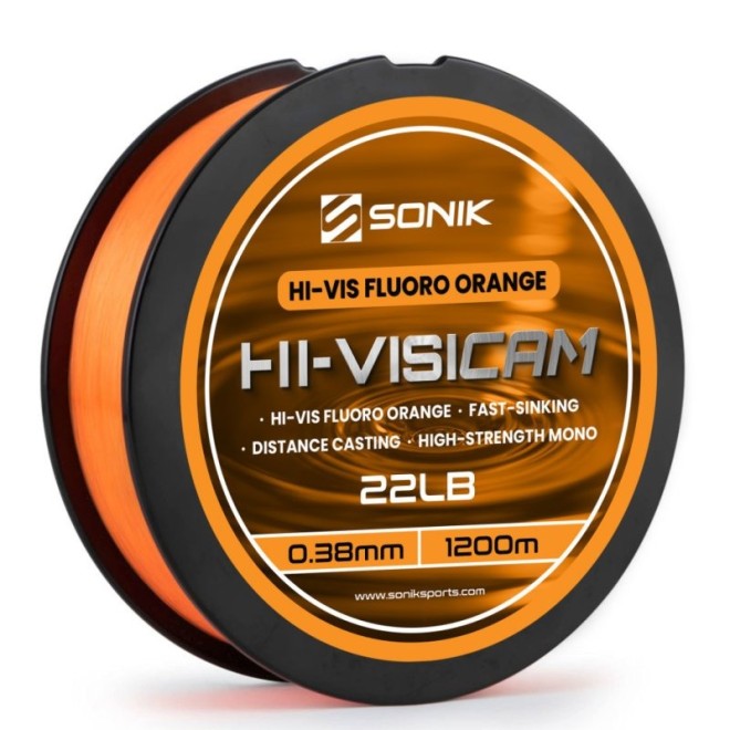 SONIK - HI VISICAM Fluoro Orange 1200m