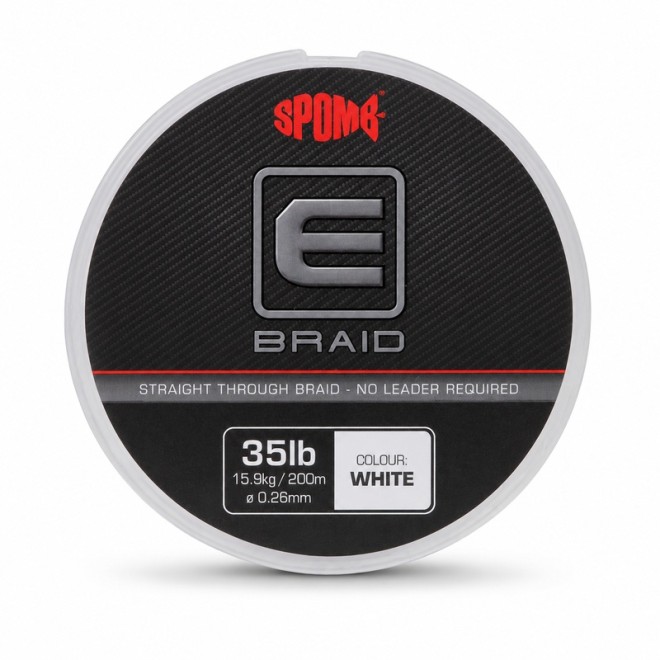 Spomb - Spomb E Braid 0.26mm 35lb 200m White