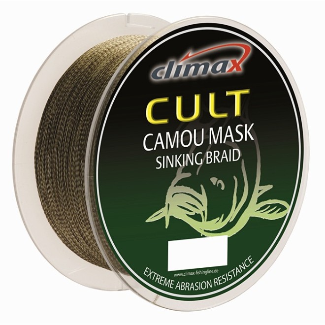 Climax - Cult Camou Mask Sinking Braid 0,24mm 1200m