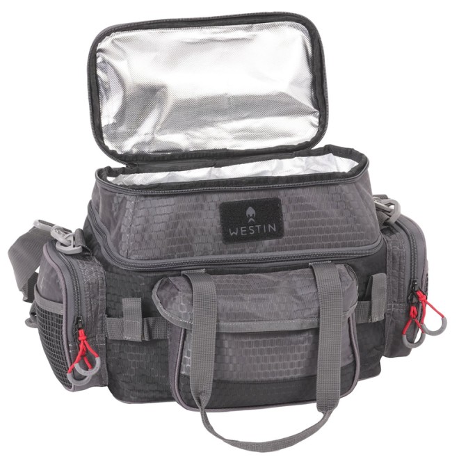 Westin - W4 Lure Bag Plus 4 Boxes Small Titanium Black