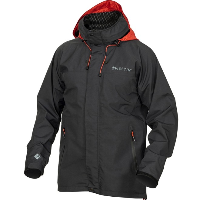 WESTIN - W6 Rain Jacket Steel Black