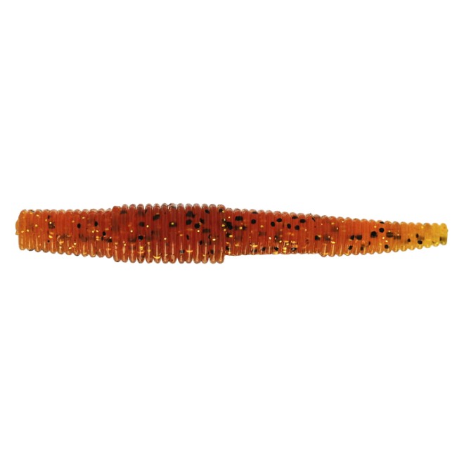 Westin - Ned Worm Slim Motoroil Pepper 5,5cm Floating 6 Stück