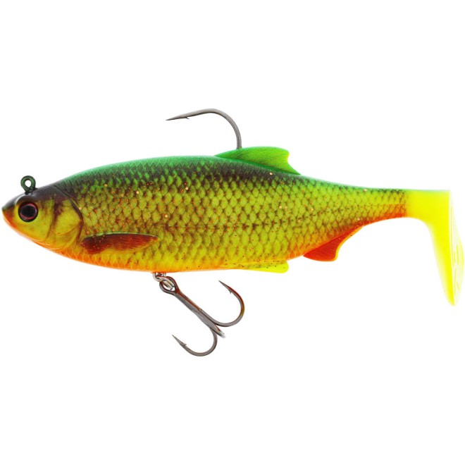 Westin - Ricky the Roach Shadtail R`N`R Firetiger Rudd 14cm