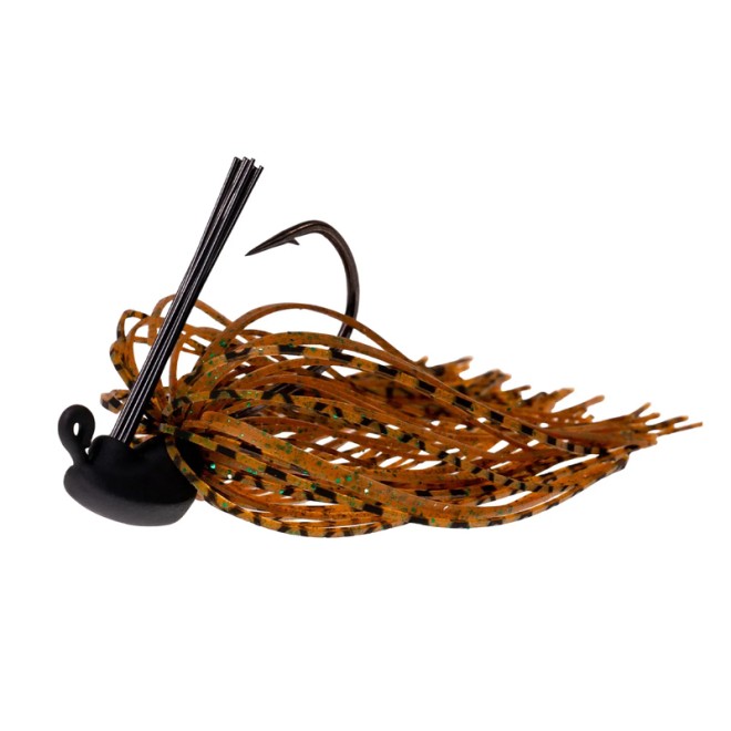 zeck Fishing - Skirted Jig Brown 3/0