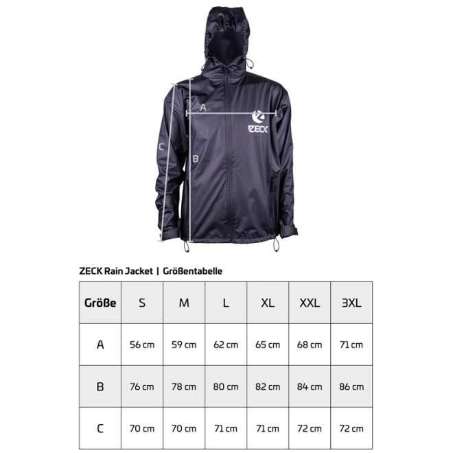 ZECK FISHING - Rain Jacket