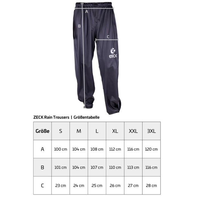 ZECK FISHING - Rain Trousers