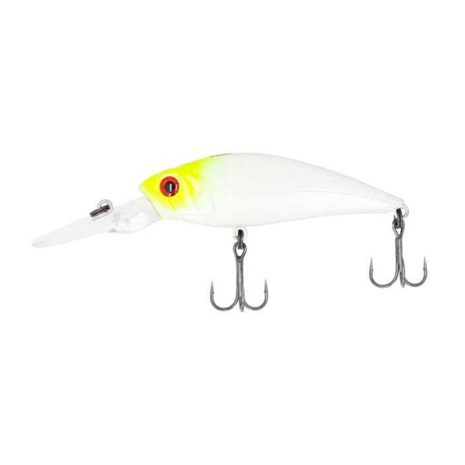 Bassday - Mogul Shad 60SP P-433 Pearl Shad / Lime