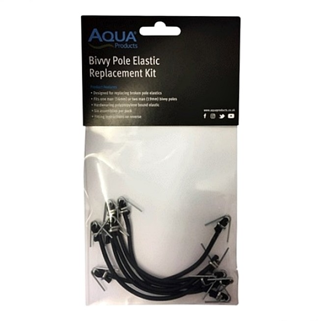 Aqua Products - Bivvy Pole Elastic Replacement Kit