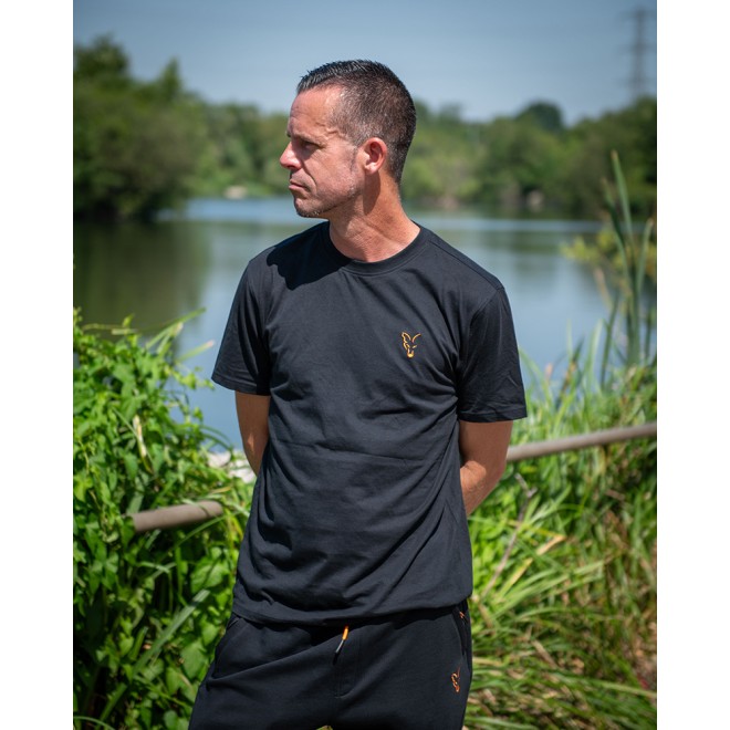 Fox Classic T - Black / Orange