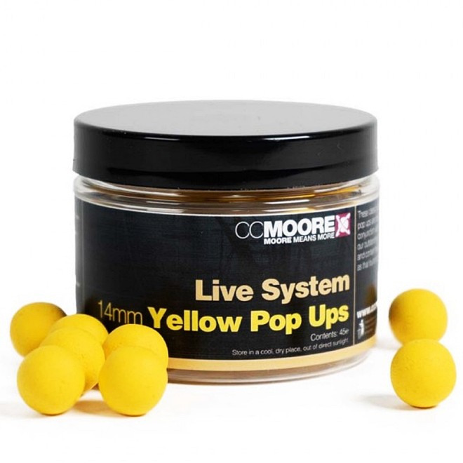 CCMoore - Live System Yellow Pop Ups 14mm