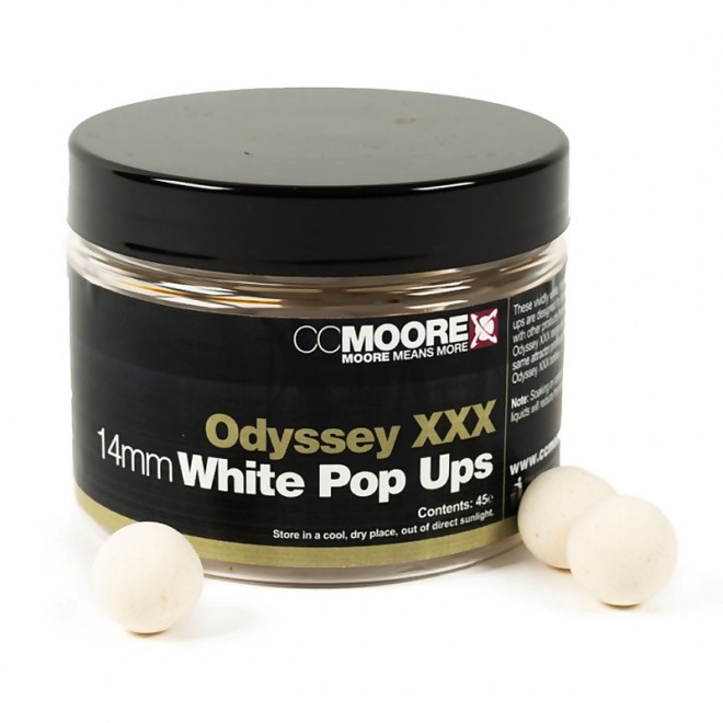 CCMoore - Odyssey XXX White Pop Ups 14mm