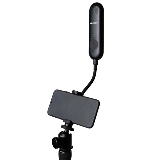 Deeper - Range Extender und Smartphone Halterung