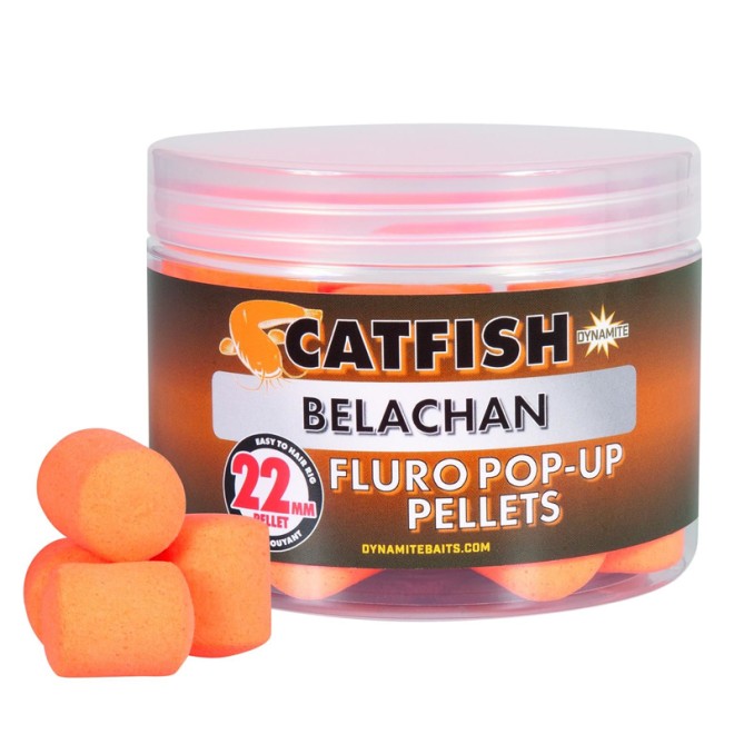 Dynamite Baits - Belachan Fluro Orange Pop Ups 22mm