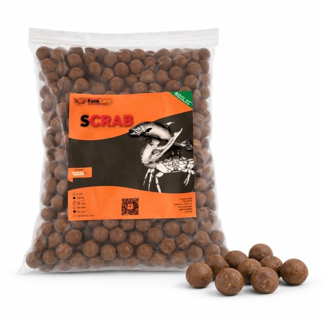 EuroCarp - Scrab Boilies Diffy Size (16, 20, 24mm gemischt) 10kg