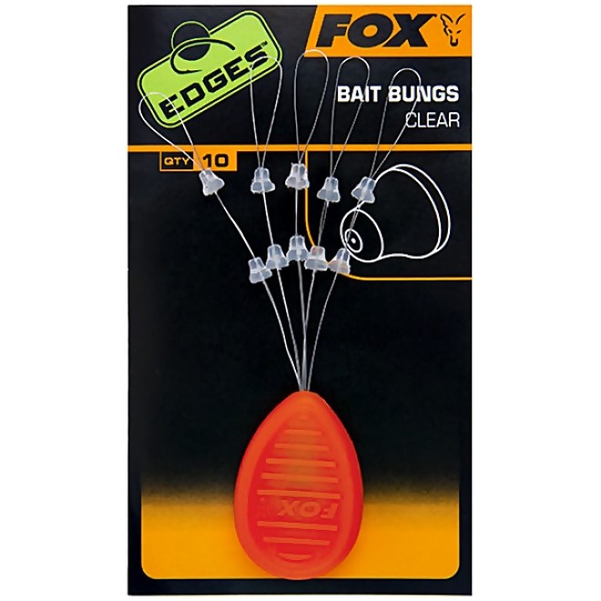 Fox - Edges Bait Bungs Clear