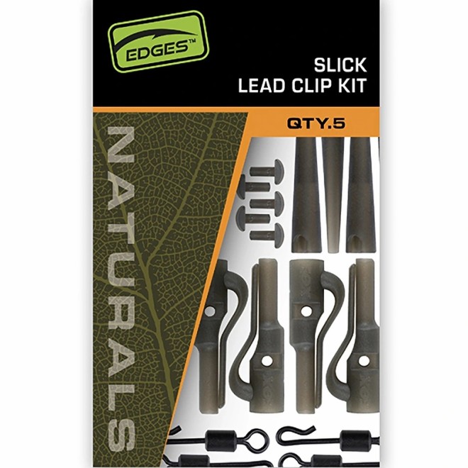Fox - Edges Naturals Slik Lead Clip Kit