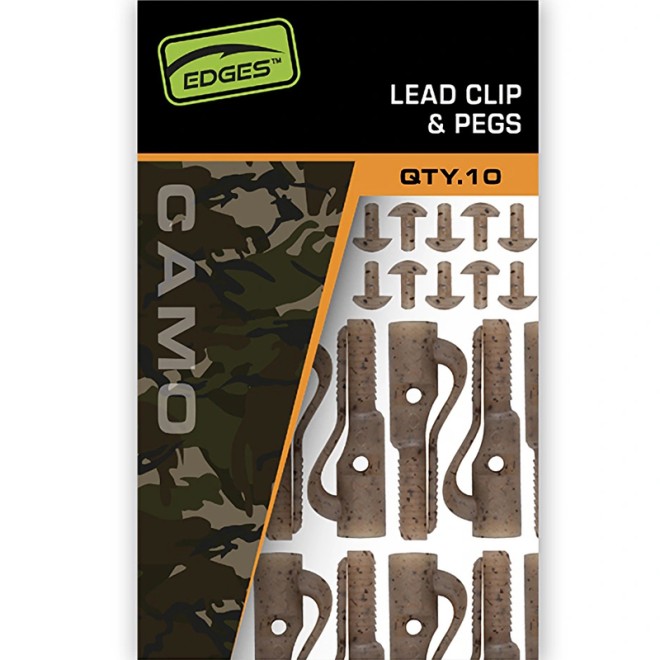 Fox - Edges Camo Lead Clip & Pegs