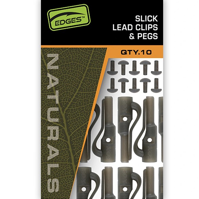 Fox - Edges Naturals Slik Lead Clip & Pegs