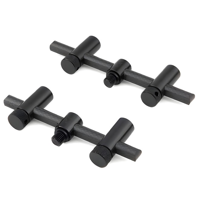 Fox - Black Label Carbon Adjustable 2 Rod Buzz Bars (110 - 125mm)