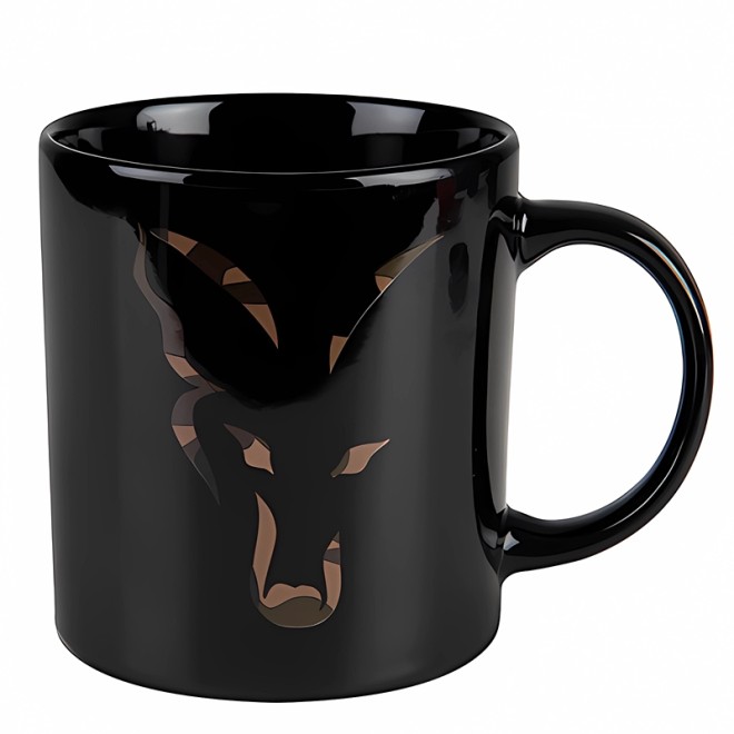 Fox - Black & Camo Head Ceramic Mug