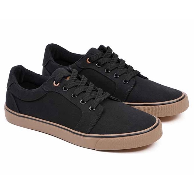 FOX - Black Canvas Shoe