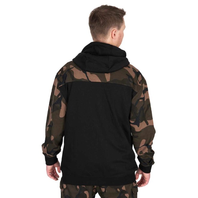 FOX - LW Black/Camo Split Zip Hoody