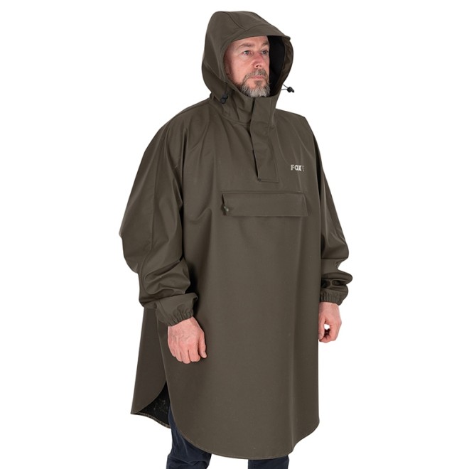 Fox - Khaki Poncho One Size