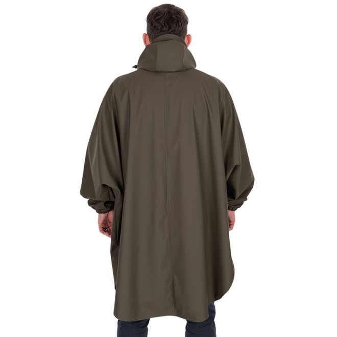 Fox - Khaki Poncho One Size