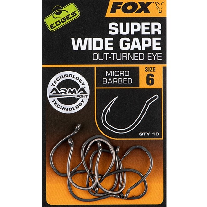 FOX - Edges Super Wide Gape (Out-Turned Eye)