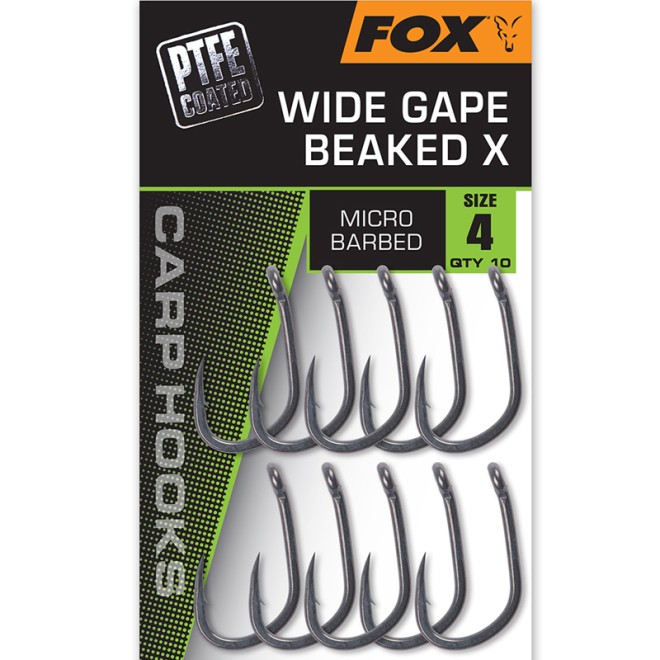 FOX - Wide Gape Beaked X PTFE Coated
