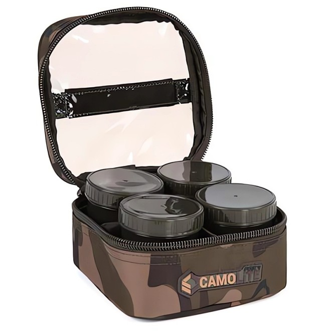 Fox - Camolite 6 Pot Hookbait Case