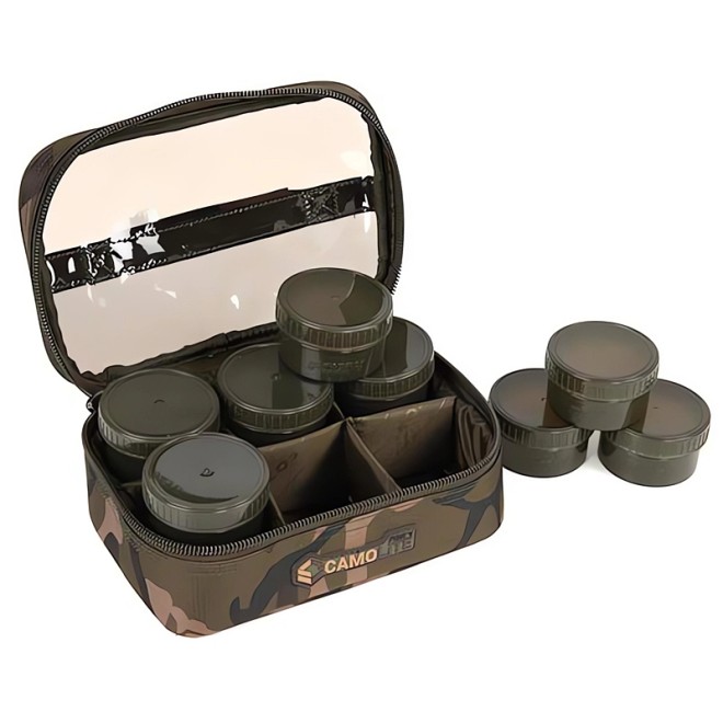 Fox - Camolite 8 Pot Hookbait Case
