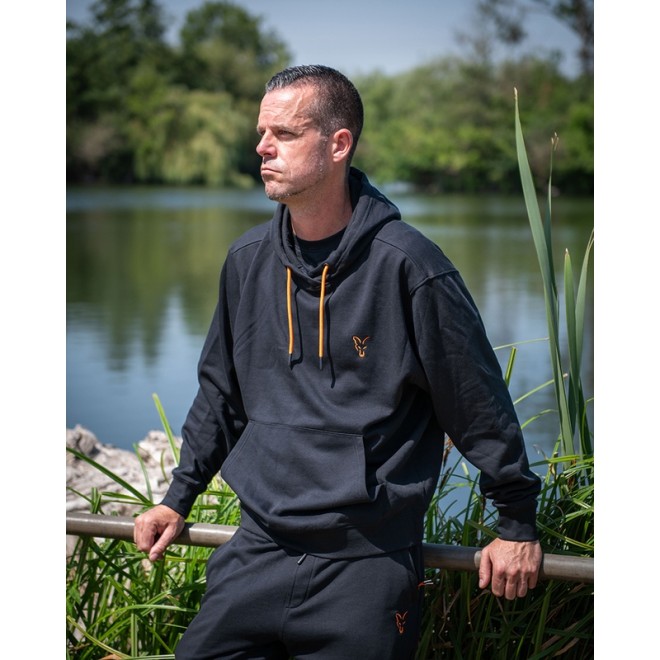 Fox - Classic Hoody Black & Orange
