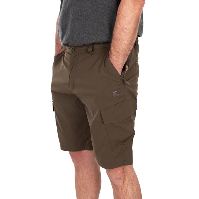 FOX - Khaki LW Cargo Shorts