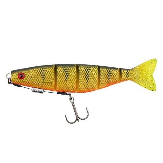 Fox Rage - Loaded Jointed Pro Shad UV Natural Perch 14cm
