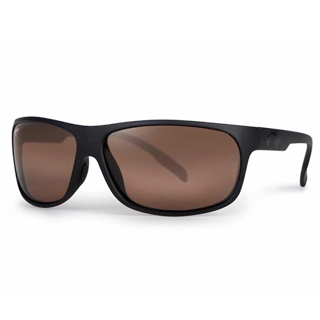 Fox Rage - Matt Black Wrap Brown Lens Eyewear