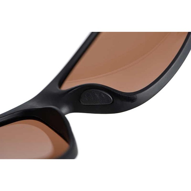 Fox Rage - Matt Black Wrap Brown Lens Eyewear