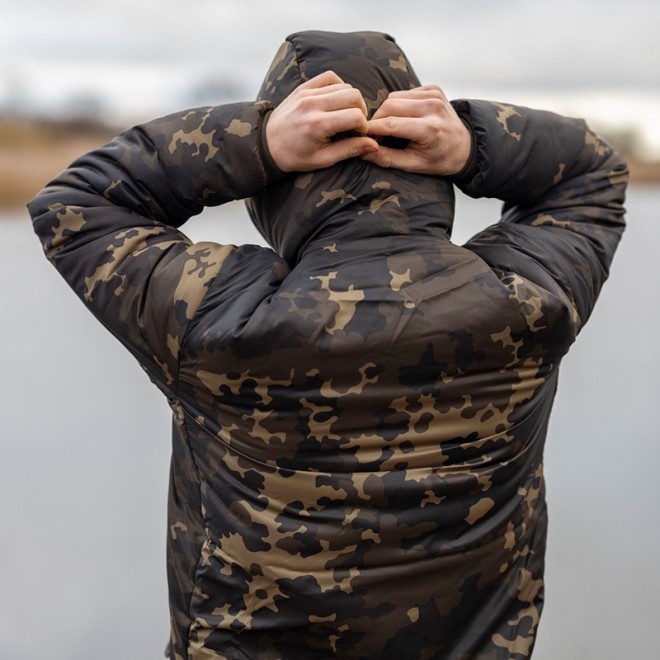 KORDA - Insulated Hooded Jacket Dark Kamo