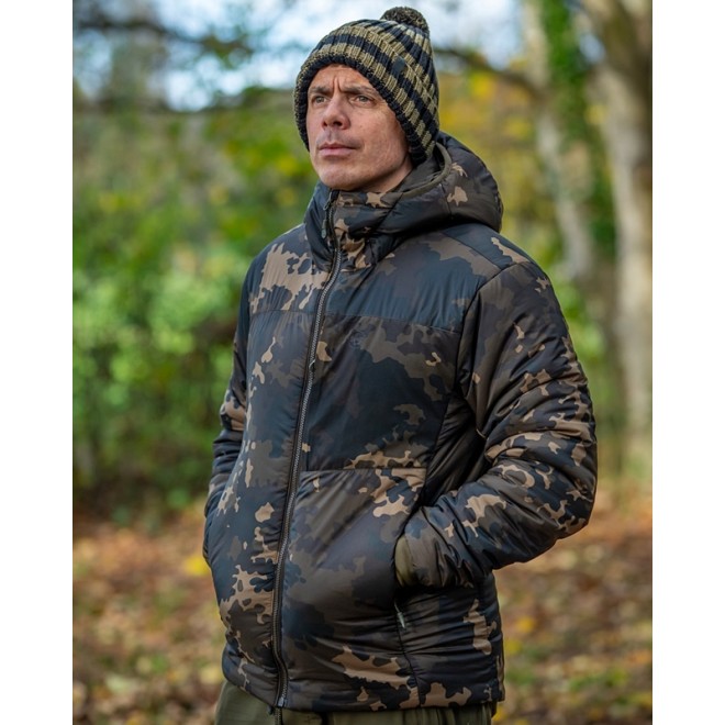 KORDA - Insulated Hooded Jacket Dark Kamo