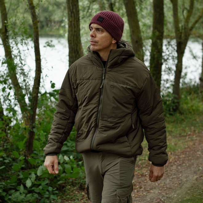 KORDA - Insulated Hooded Jacket Dark Olive