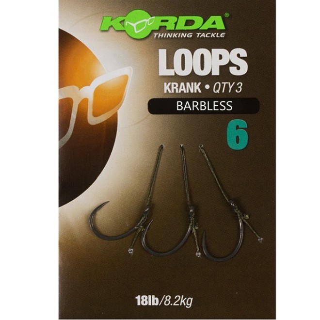KORDA - Loop Rigs Krank Barbless