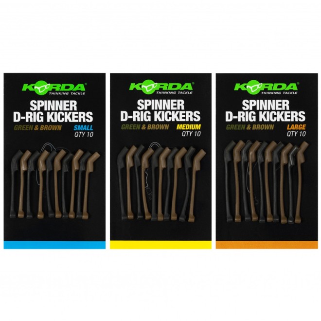 KORDA - Spinner D Rig Kickers Green/Brown