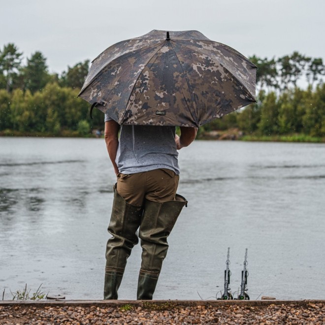 Korda - Compac Umbrella Dark Kamo