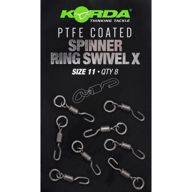 Korda - PTFE Spinner Ring Swivel X Size 11