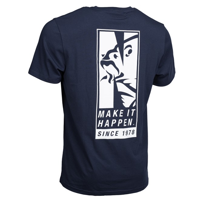 NASH - Make It Happen Since 1978 T Shirt Navy Blue