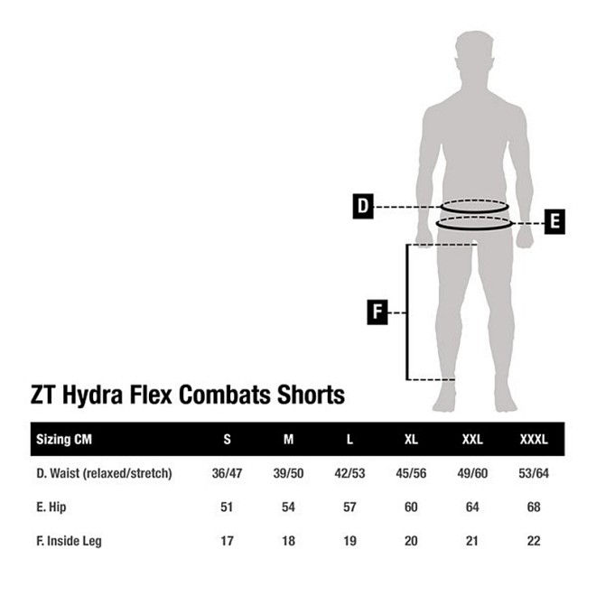 NASH - ZT Lite Hydra Flex Combat Shorts Camo