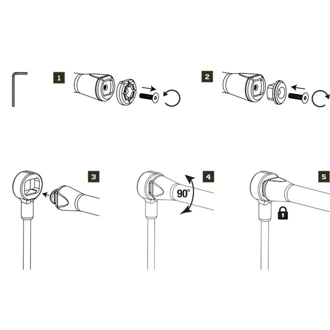 Nash - Scope Butt Lock Peg