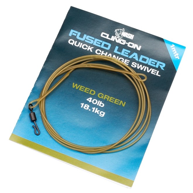 Nash - Cling-On Fused Leader Weed Green
