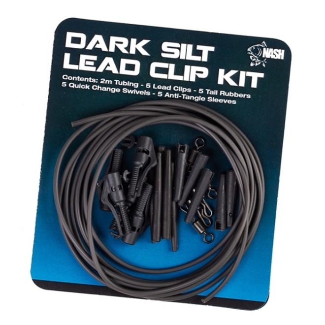 Nash - Lead Clip Pack Dark Silt